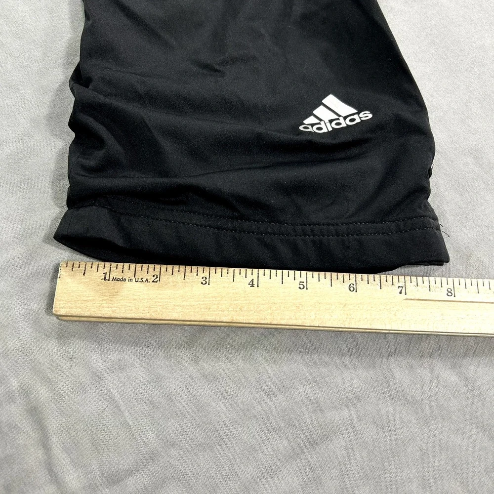 Adidas Golf Pants Mens Small Black Woven Simpson University Red Hawks‎